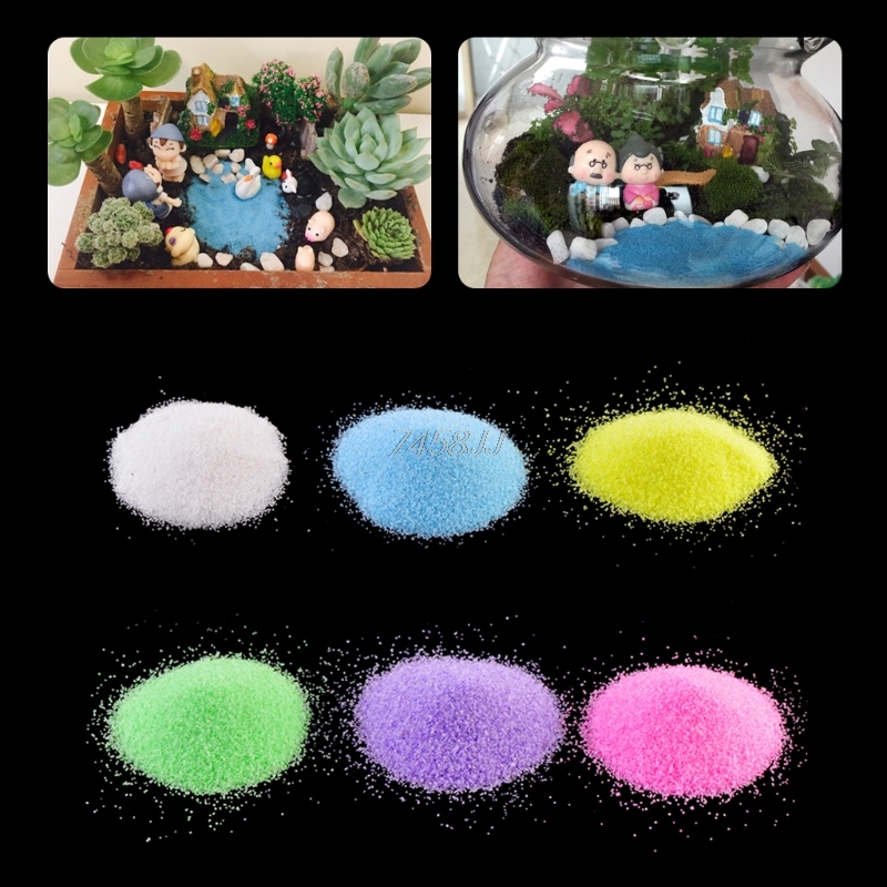 Aquarium Marina - 1 bolsa de 6 colores, tanque
