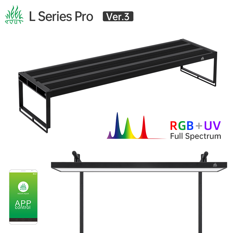 Marine Aquarium Lamp - WEEK AQUA Serie L Control de