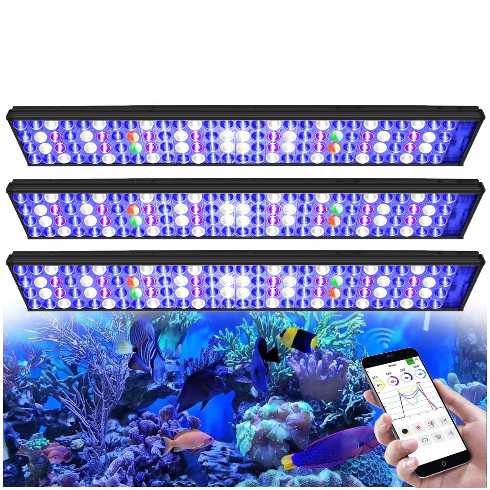 3 x lámpara LED para acuario P - Marine X Aquarium reseña y precio