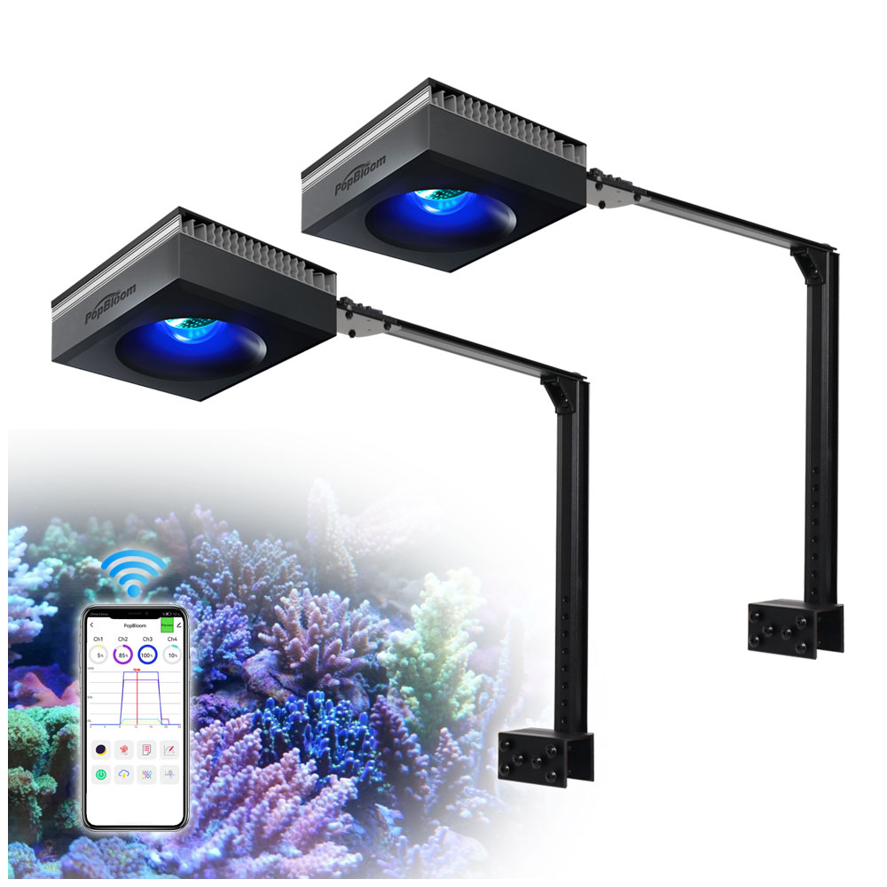 PopBloom 2PCS RL90 Lámpara LED - Marine X Aquarium reseña y precio