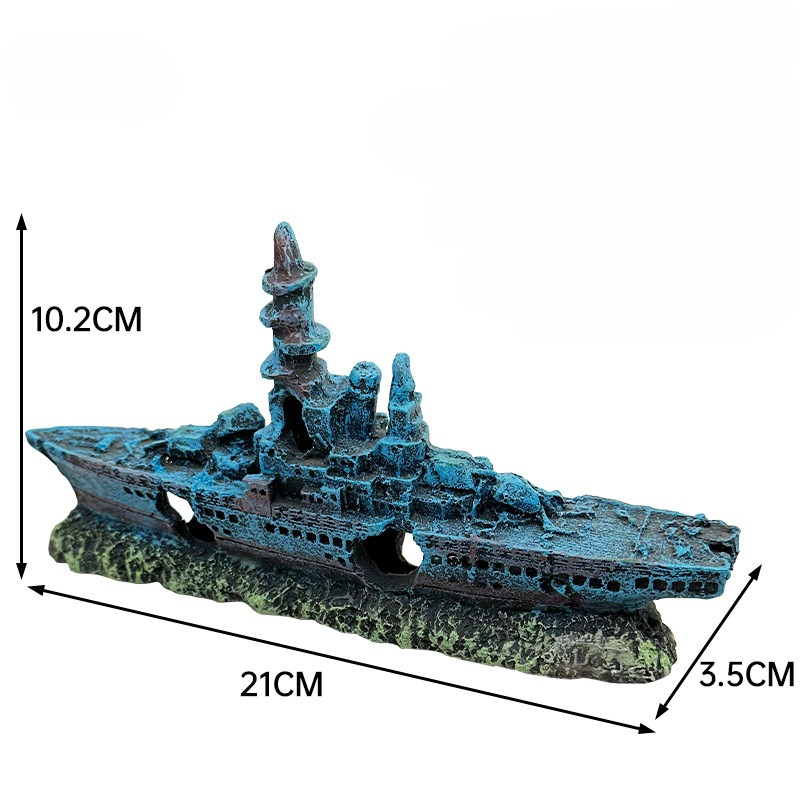Barco de guerra de la Marina d - Aquarium Marina reseña y precio