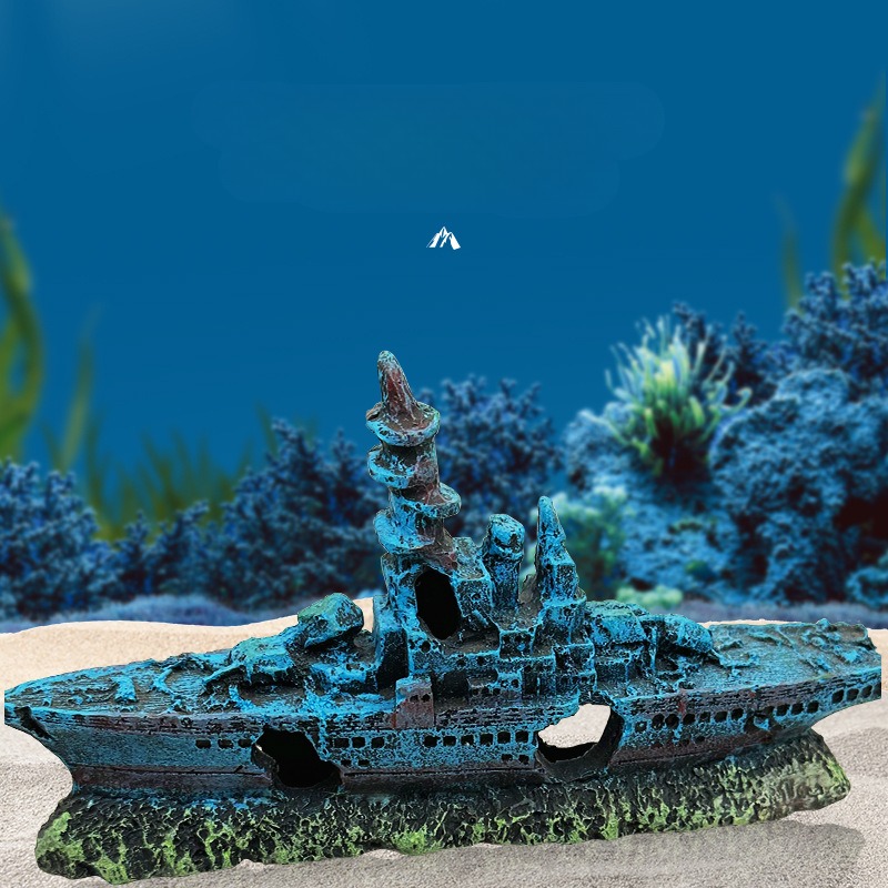 Barco de guerra de la Marina d - Aquarium Marina reseña y precio
