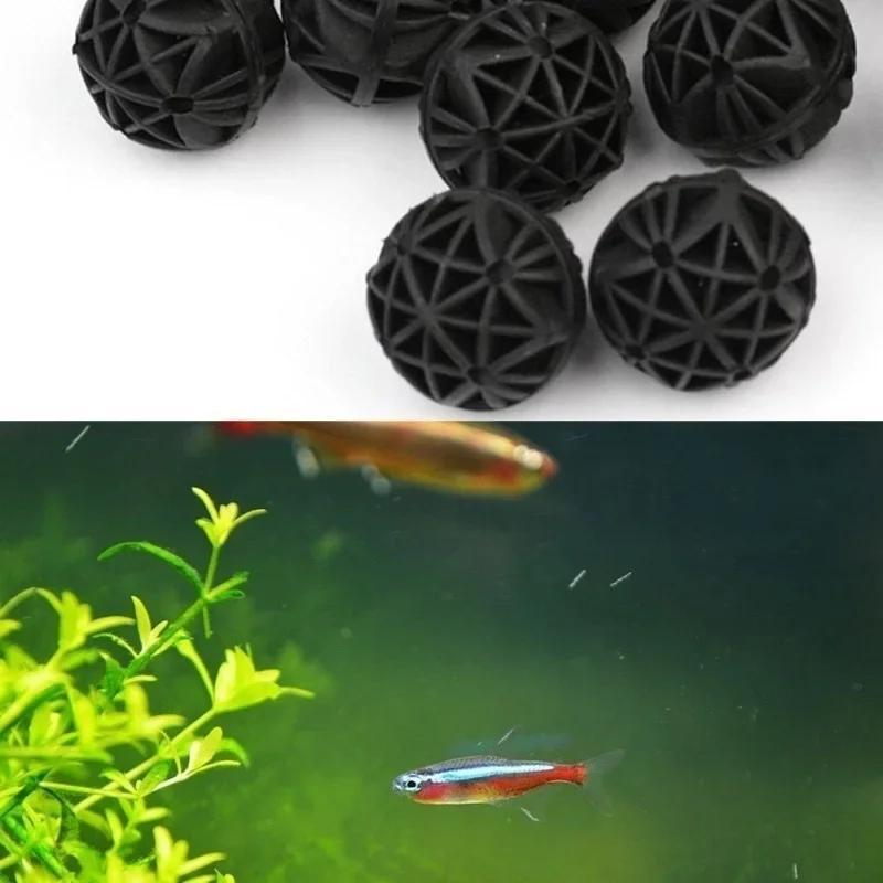 50 Piezas de Bolas de Filtro B - Aquarium Marine reseña y precio