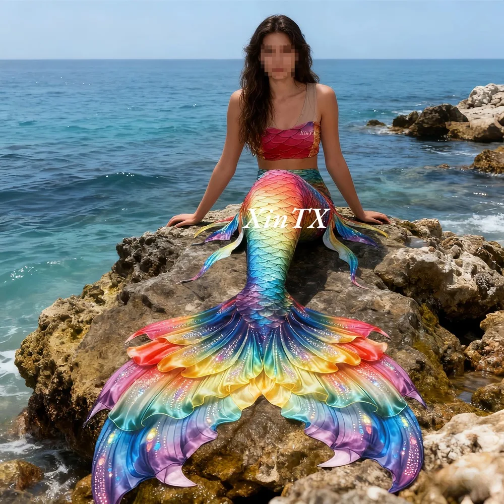 Traje de baño de cola femenina - Aquarium Marine Tank reseña y precio