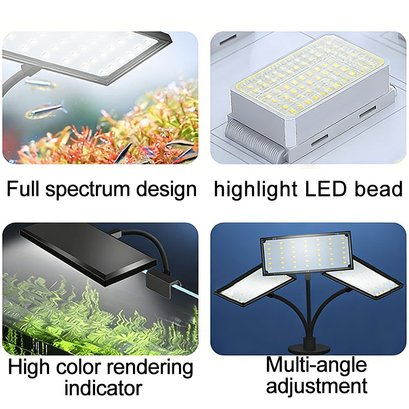 Lámpara LED de espectro comple - Marine Aquarium Lamp reseña y precio