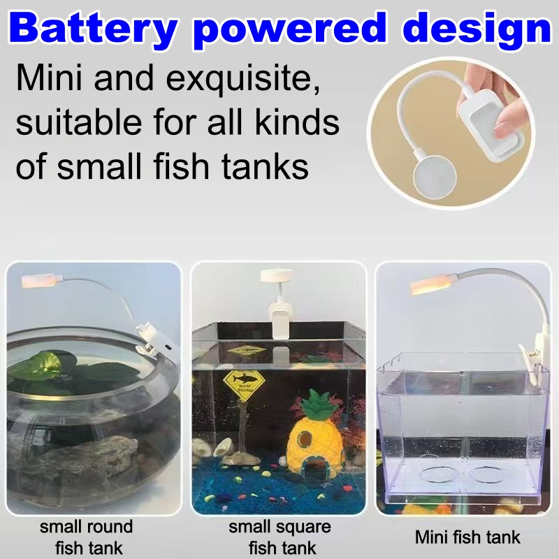 Luz LED para acuario con clip, - Marine Aquarium Lamp reseña y precio