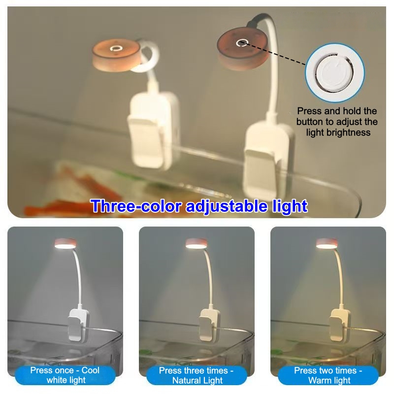 Luz LED para acuario con clip, - Marine Aquarium Lamp reseña y precio