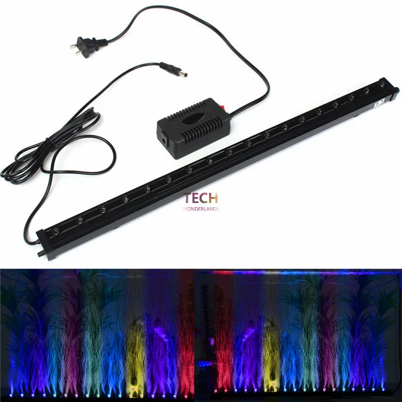 Acuario pecera sumergible suba - Marine Aquarium Lamp reseña y precio
