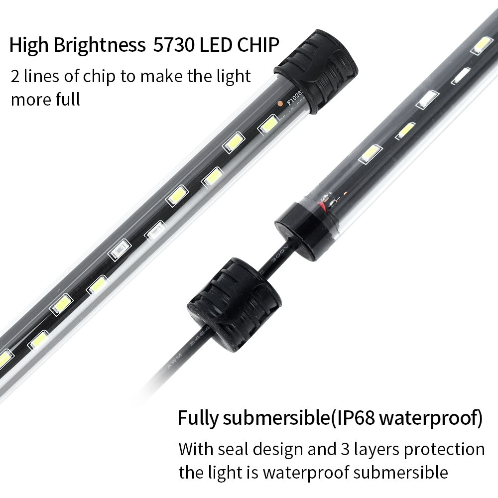 Luz LED para acuario de 90-260 - Marine Aquarium Lamp reseña y precio