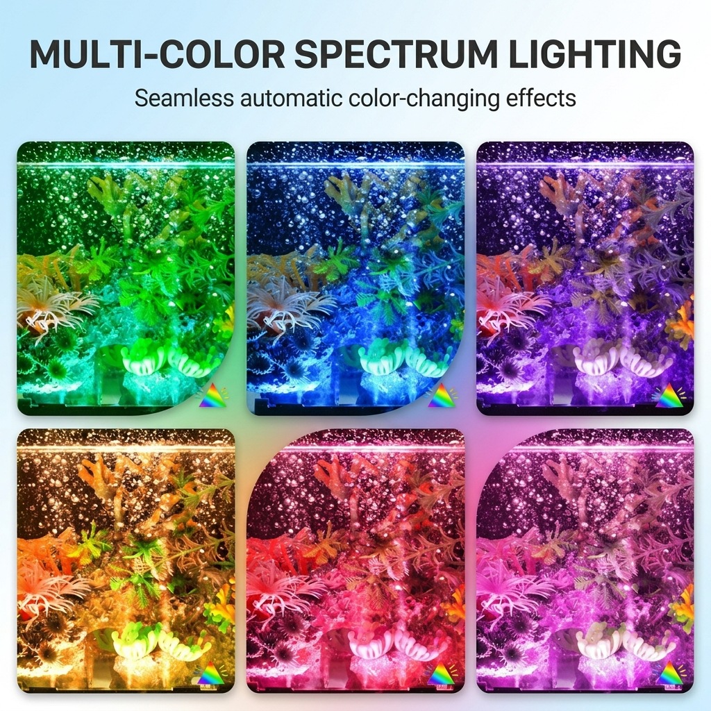 Lámpara LED USB para Acuario,  - Marine Aquarium Lamp reseña y precio